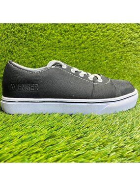 Avenger Alley Womens Size 8 Black White Composite Toe Safety Work Shoes Sneakers